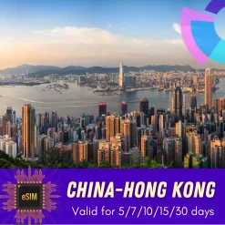 China Hong Kong eSIM - Chinaesim.com