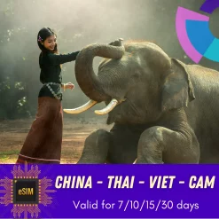 China Thailand Vietnam Cambodia eSIM - Chinaesim.com