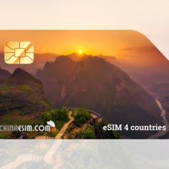 China Thailand Vietnam Cambodia eSIM