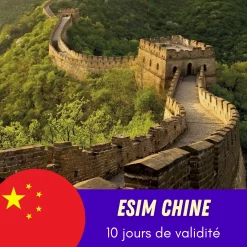 eSIM Chine 10 jours