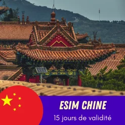 eSIM Chine 15 jours