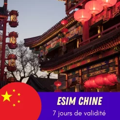 eSIM Chine 7 jours