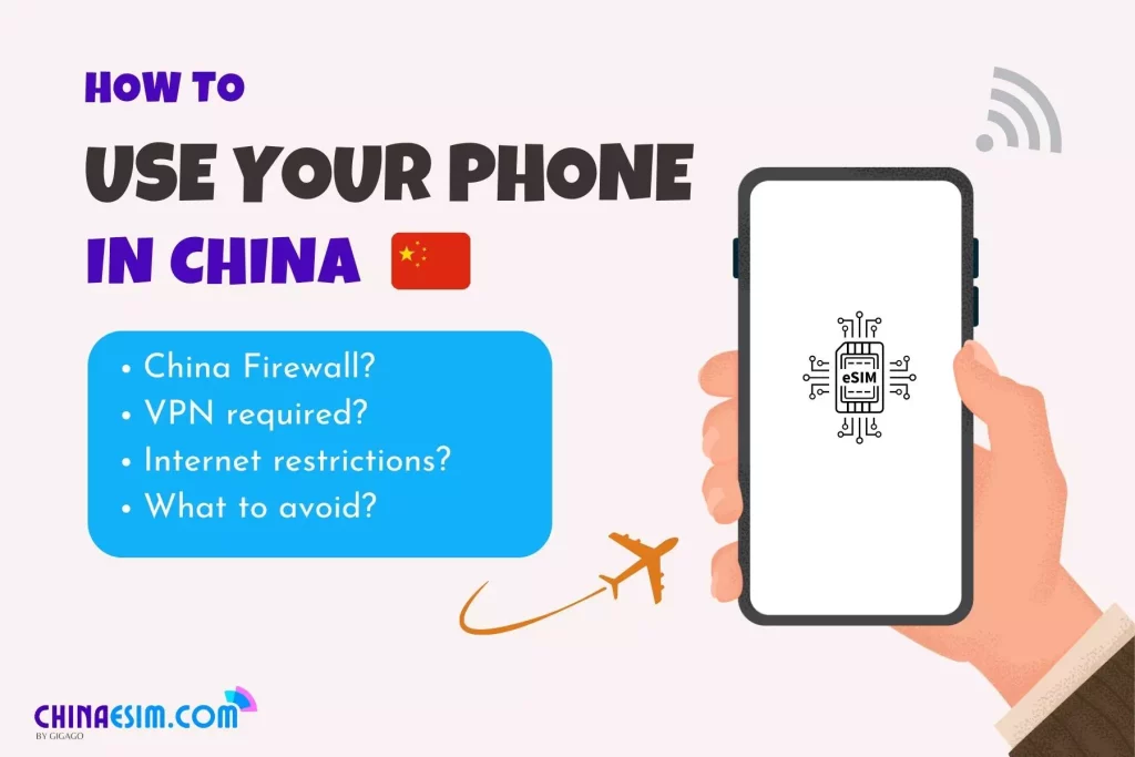 How to use your phone in China