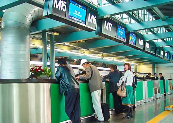 If you prefer a more personalized service or have specific requirements, you can visit the mobile service counters located within the airport terminals.