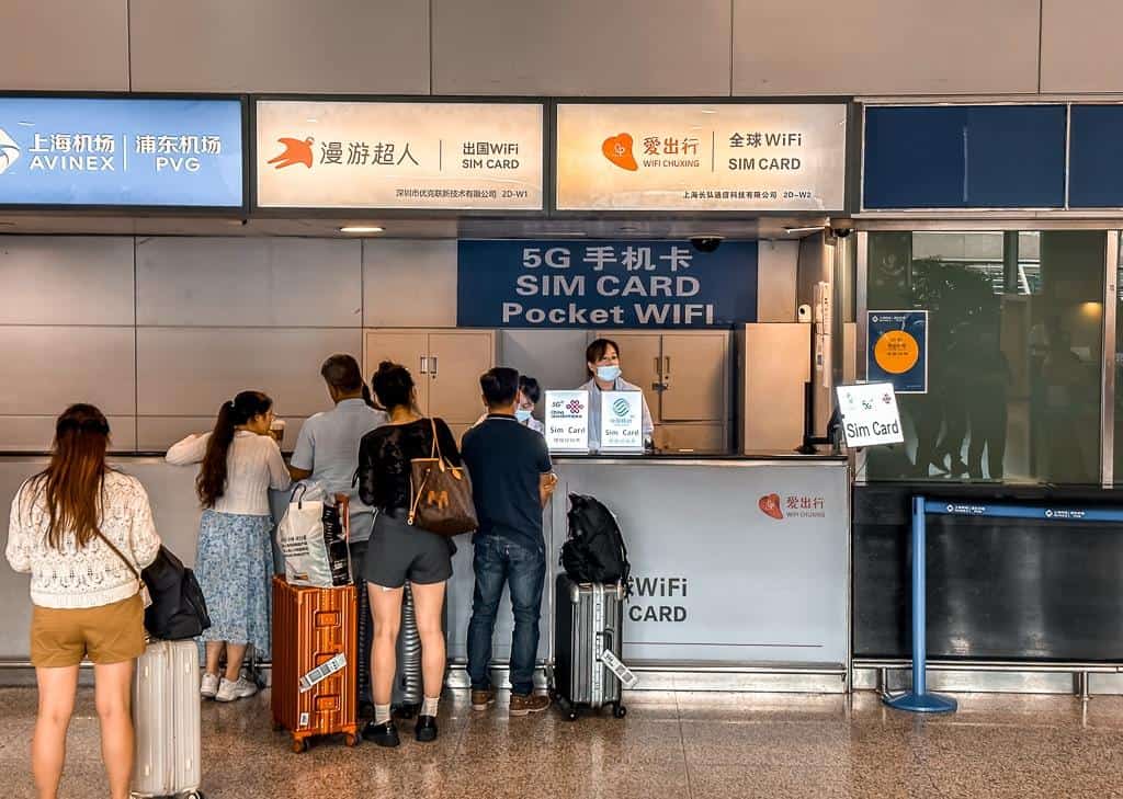 What You Need to Prepare for Getting a SIM Card at Shanghai Pudong Airport