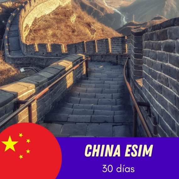 China eSIM 30 días - No requiere VPN