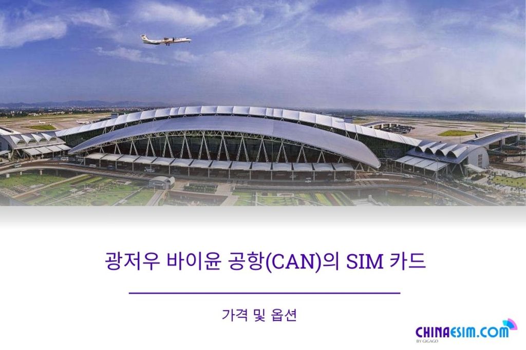 중국 공항의 SIM 카드: 확실한 가이드