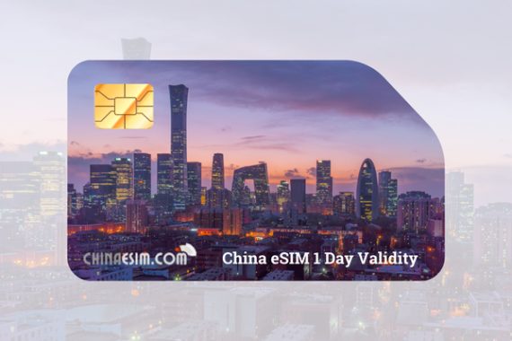 China eSIM 1 day