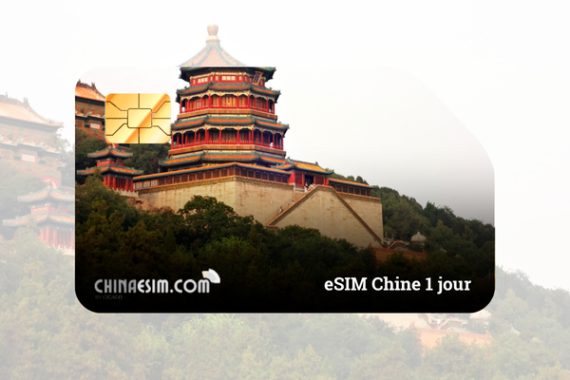 eSIM Chine 1 jour