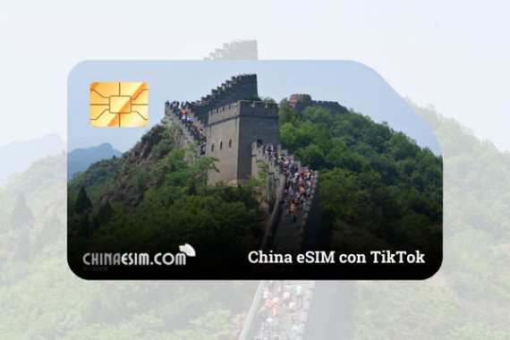 China eSIM con TikTok