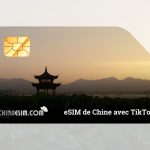 eSIM chinoise avec TikTok