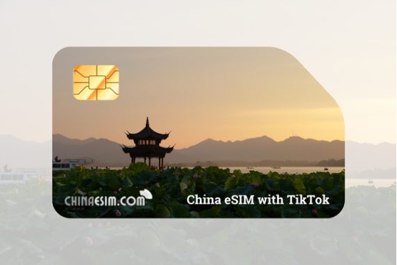 China eSIM with TikTok